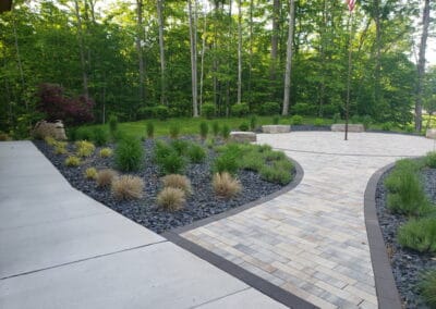 Public plaza and memorial garden